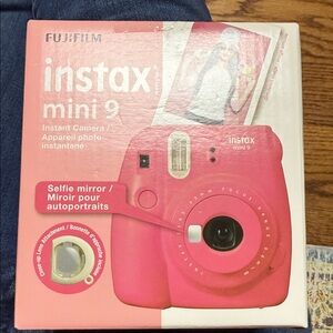 Fujifilm Instax Mini 9 pink Camera